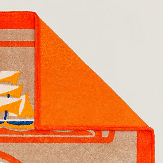Bouteilles a la Mer beach towel | Hermès USA